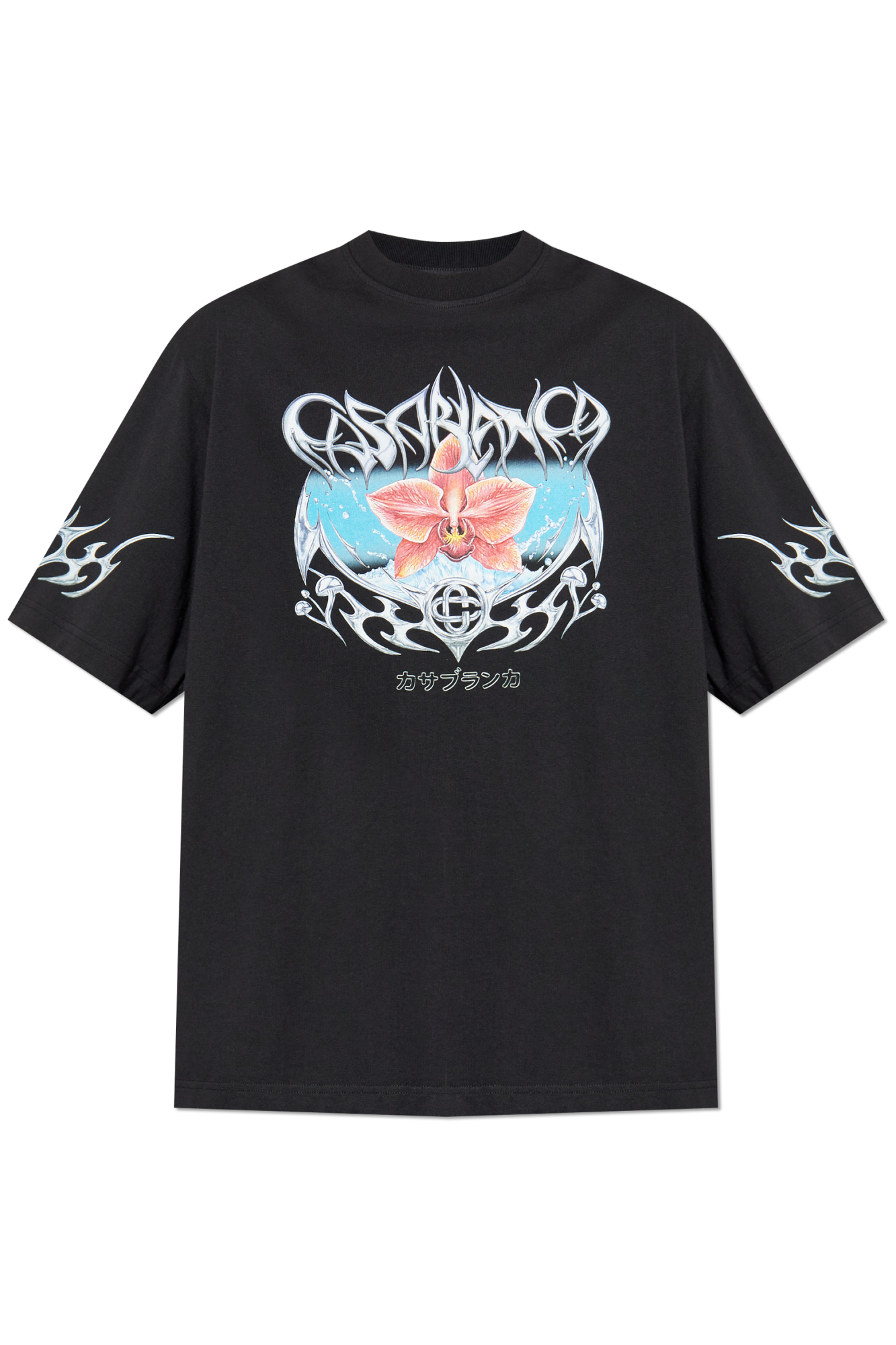 Tシャツ・カットソー CASABLANCA Woman T-Shirt Grey WS25JTS020 03 Casa Way T-Shirt | Casablanca Paris